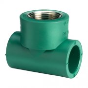 PPR metal over molding pipe fitting mould testing samples pictures female thread
